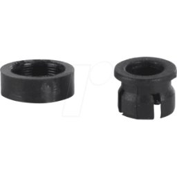 FISCHER ELEKTRONIK FIS DH-3V - Soporte LED para LED de 3 mm, negro