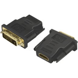 LOGILINK AH0001 - Adaptador HDMI, toma HDMI a conector DVI