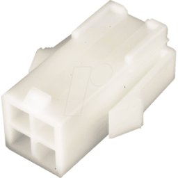 TYCO-ELECTRONICS MUM 6AG - 6 polos Carcasa de alojamiento Mini Mate, 2 hileras