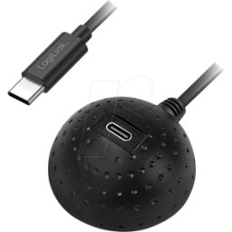 LOGILINK CU0099 - Cable USB 5 Gb/s, C macho a hembra, muelle, 1,5 m.
