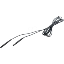 SONEL 4BLBB - Cable de prueba, 4,0 m, negro, fundido, 1 kV