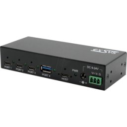 EXSYS 12293HMS - EXSYS USB 3,2 HUB de 4 puertos, 3x USB-C, 1x USB-A..