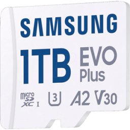 SAMS MB-MC1T0SA - Tarjeta de memoria microSDXC 1TB, Samsung, EVO Plus