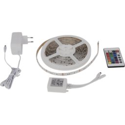 ENOVALITE ELED 700102 - Juego de tiras LED, RGB, 5 metros, 60 LED/m, 12 V.