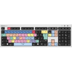LOGICKEYBOARD LKB-PPROCCAJPUDE - Teclado, USB, para ADOBE PREMIERE Pro CC, plata