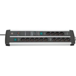 BRENNENSTUHL BRE 1392000232 - Regleta para juegos Premium-Protect-Line de 14 tomas