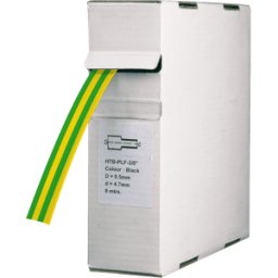 FREI SDB 3,2 GG - Caja de tubos retráctiles, 15m, amarillo/verde, Ø3,2mm
