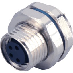 BELDEN RKMHL 4 - Acoplamiento M8, 4 vías, impresión, montaje en par