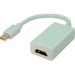 SHIVERPEAKS SHVP BS77421 - Adaptador DisplayPort, Mini DP macho a HDMI-A hembra