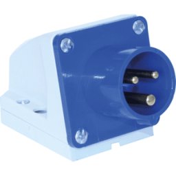 PC ELECTRIC CEE-STECKER 6-16 - Enchufe para dispositivos de pared CEE sin tapa, 230 V, 16 A