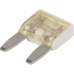 FREI FK1 25A - Fusible plano FKS (mini), 25a, blanco (transparente)