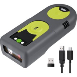 INATECK BCST42GN - Escáner de código de barras, 2D, Bluetooth/Wireless/USB, verde