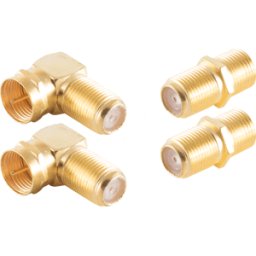 SHIVERPEAKS SHVP BS15-301014 - 2x adaptador de ángulo F + 2 x zócalo F-doble, cha