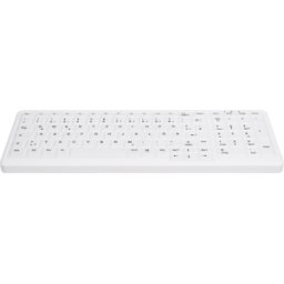 CONTOUR AK-C7000FFU1WGE - Teclado inalámbrico, desinfectable, teclado numérico, bla
