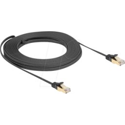 DELOCK 80330 - Cable de red plano RJ45 Cat.6A S/FTP 10 m