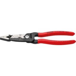 KNIPEX KN 13 71 200 ME - Alicate eléctrico multifunción, 200 mm, cabeza pulida