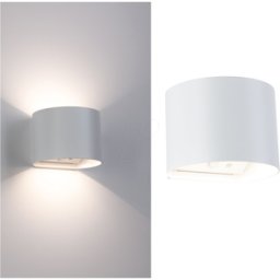 PAULMANN PLM 71285 - Luz de pared de batería Nyora, 2 W, 3000 K, sensor de movimiento