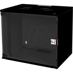 ROLINE 26210186 - Carcasa de pared de 19", 7U, fondo 400mm, negro