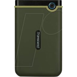 TS2TSJ25M3G - TRANSCEND StoreJet M3, 2 TB, MIL-STD-810G 516.6, verde