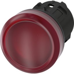 SIEMENS ACT01 6AA20-0AA0 - Avisador luminoso, 22 mm, redondo, plástico, rojo, lente,