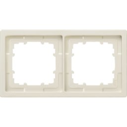 SIEMENS SIE 5TG1322 - Estilo DELTA, marco blanco titanio, 2 velocidades, 153x 82mm