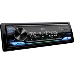 JVC KD-X482DBT - Radio de coche DAB+ con USB, Bluetooth y Vario Colour