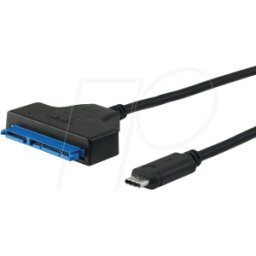 EQUIP 133456 - USB tipo C a conector SATA de 6 GB para adaptador SSD/HDD de 2,5