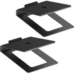 MYWALL MYW HS33-2L - Soporte de sobremesa para altavoces, 180 x 122 mm, juego de 2