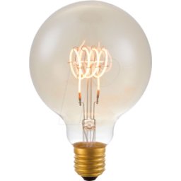 SCHIEFER LIGHTING SCHI LF023980405 - E27 TR G95x135 140Lm 4,5W 920 Oro
