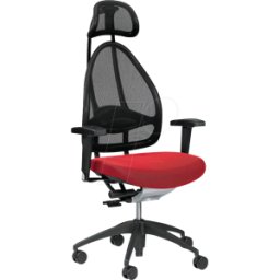 TST OPENA2010 RO - Silla de oficina TOPSTAR OPEN ART® 2010, rojo