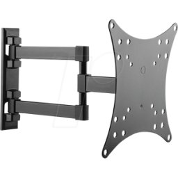 TECHLY ICA-LCD-2923E - Soporte mural para TV, inclinable, de 23"- 42", 44-320 mm, 20 kg