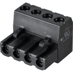 RIA CONNECT AKL 249-04 - Sistema de bornes de conexión de 4 polos, RM5,08