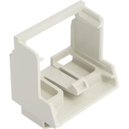 WAGO 221-539-2LG - Adaptador de montaje para carril de montaje, 10 hilos, gris clar
