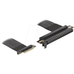 DELOCK 81498 - Tarjeta elevadora PCI Express 3.0 x4 macho a ranura x16 con cabl