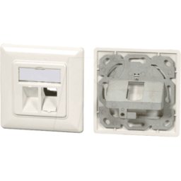 EFB-ELEKTRONIK ET-25085V3 - Conjunto de 2 puertos, DIN49075, RAL9010