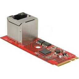 DELOCK 62949 - Tarjeta de red, M.2, Gigabit Ethernet, 1xRJ45