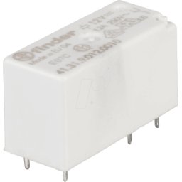 FINDER FIN 41.31.9 12V - Relé de conexión/impresión, 1x UM, 250V/12a, 12V.