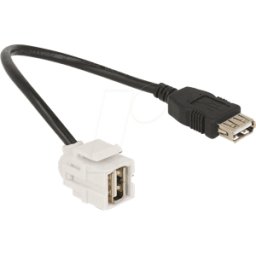 DELOCK 86329 - Keystone USB2.0 a Libro.>USB2.0 a Libro. 250°