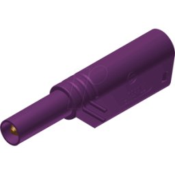 HIRSCHMANN TEST & MEASUREMENT LAS S WS VT - Conector de torre de seguridad, 1000 V CAT II, violeta