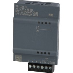 SIEMENS SB 1231 TC - Entrada analógica, 1 termopar AI tipo J o K.