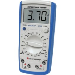 PEAKTECH 3705 - Medidor de capacidad, digital, 1999 recuentos