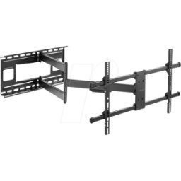 LOGILINK BP0138 - Soporte de pared para TV, inclinable, giratorio, 43"- 80", 50 kg