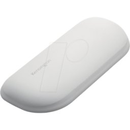 KENSINGTON KENS K50432EU - Reposamuñecas, cuero sintético, blanco