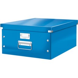 LEITZ 60450036 - Caja de archivos C&S; WOW grande azul