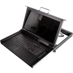 LOGILINK LC004GE - Consola KVM 19 pulgadas, TFT 17" con teclado