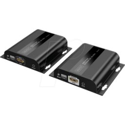 DIGITUS DIGI 55353 - Conjunto de extensores HDMI, 4K/60Hz, 120 m.
