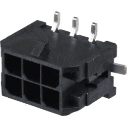 MOLEX 430450618 - Conector macho de montaje en superficie Molex - Micro-Fit - 2 x