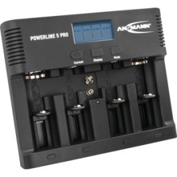 ANSMANN ANS 1001-0018 - Cargador de sobremesa, controlado por procesador, NiCd, NiMh, bl