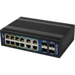 ALLNET ALLSGI801 - Switch, 16 puertos, Gigabit Ethernet, PoE+, SFP