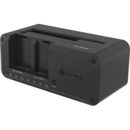 ICYBOX ICY IB2924MSCL - Estación de acoplamiento 2.5"/3.5" SATA HDD / M.2 unidade